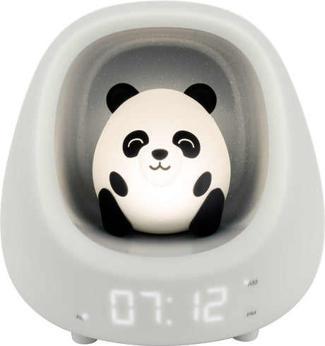 Bigben hibuddies hibuddies nestkids natlampe med vækkeur til børn - bøh pandaen