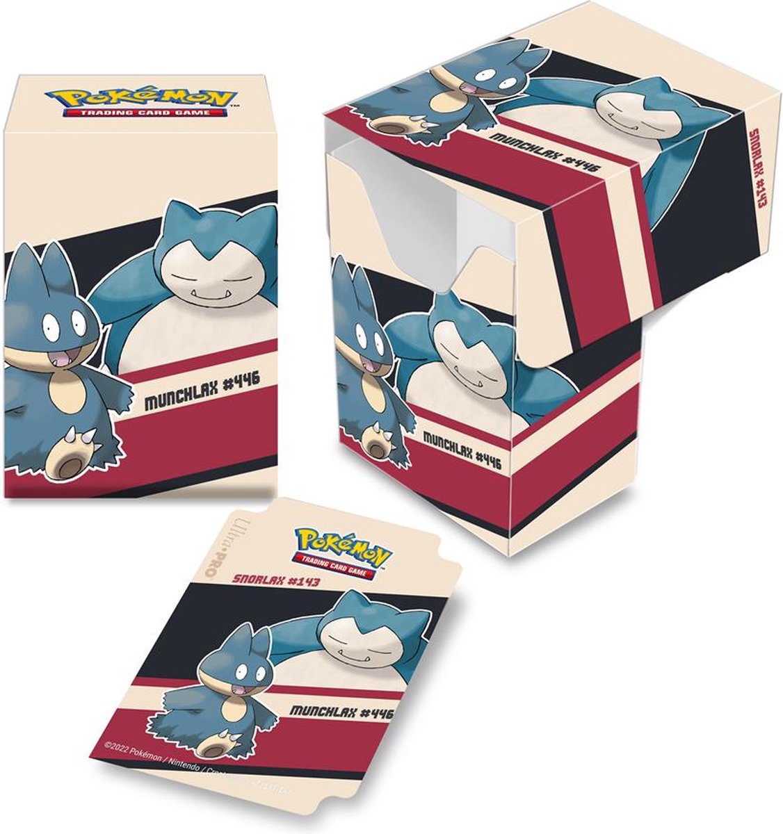 Ultrapro dækboks pokemon snorlax munchlax