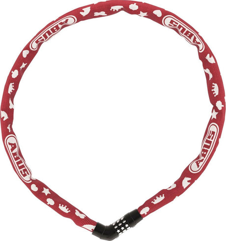 Abus Grade Chain Lock 4804C 75 - Rød, 4mm - 75 cm - cykel