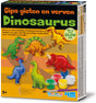 4m håndværksglød i mørke - hæld og mal - dinosaur - kreativt legetøj - 5+