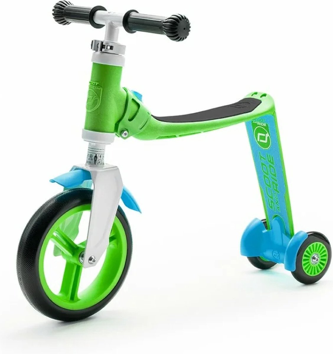 Scoot and ride scoot ride motorvej baby grøn blå