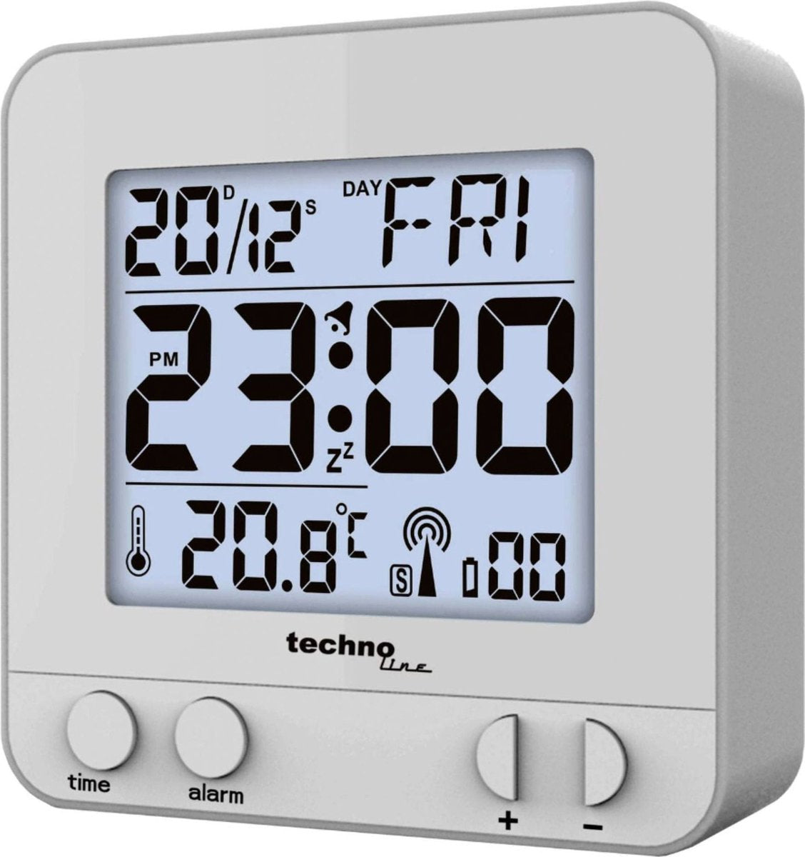 Technoline WT235 radiostyret vækkeur