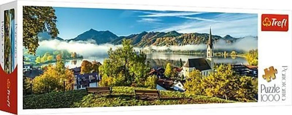 Schmidt trefl panorama schliersee sø puslespil - 1000 brikker