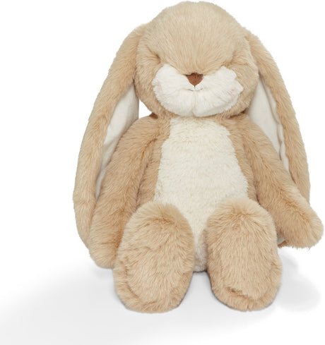 Bunnies by the bay floppy nibble kanin - tøjdyr - krammetøj til børn - broderede detaljer - mandel - 44 cm