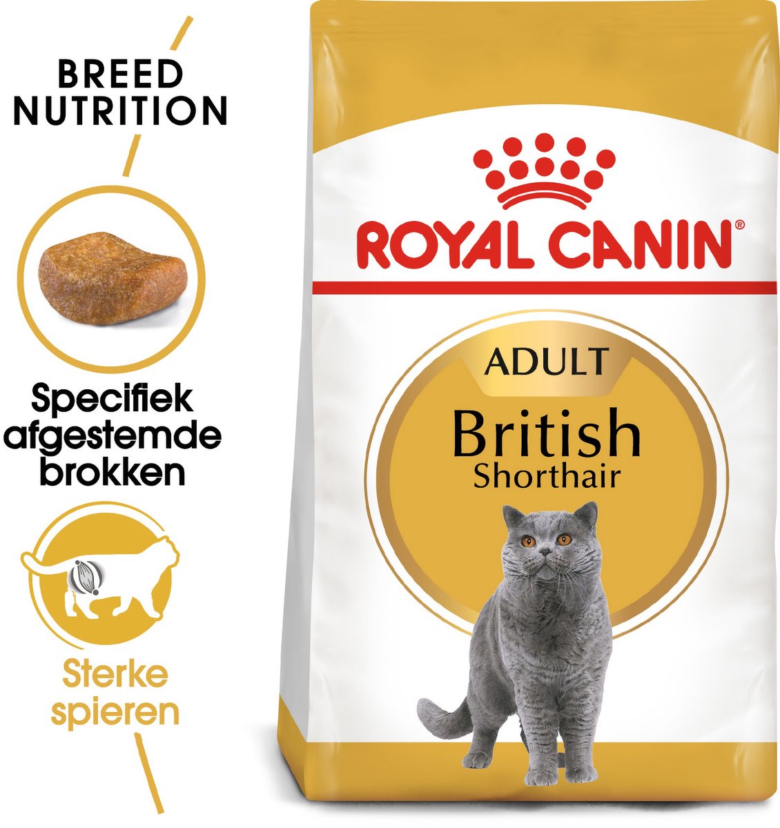 Royal Canin British Shorthair Adult - komplet kattefoder - 2 kg