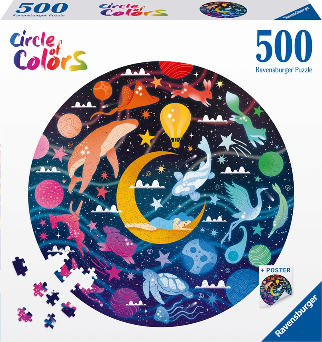 Ravensburger Jigsaw Puzzle Circle of Colors Dreams, 500st.