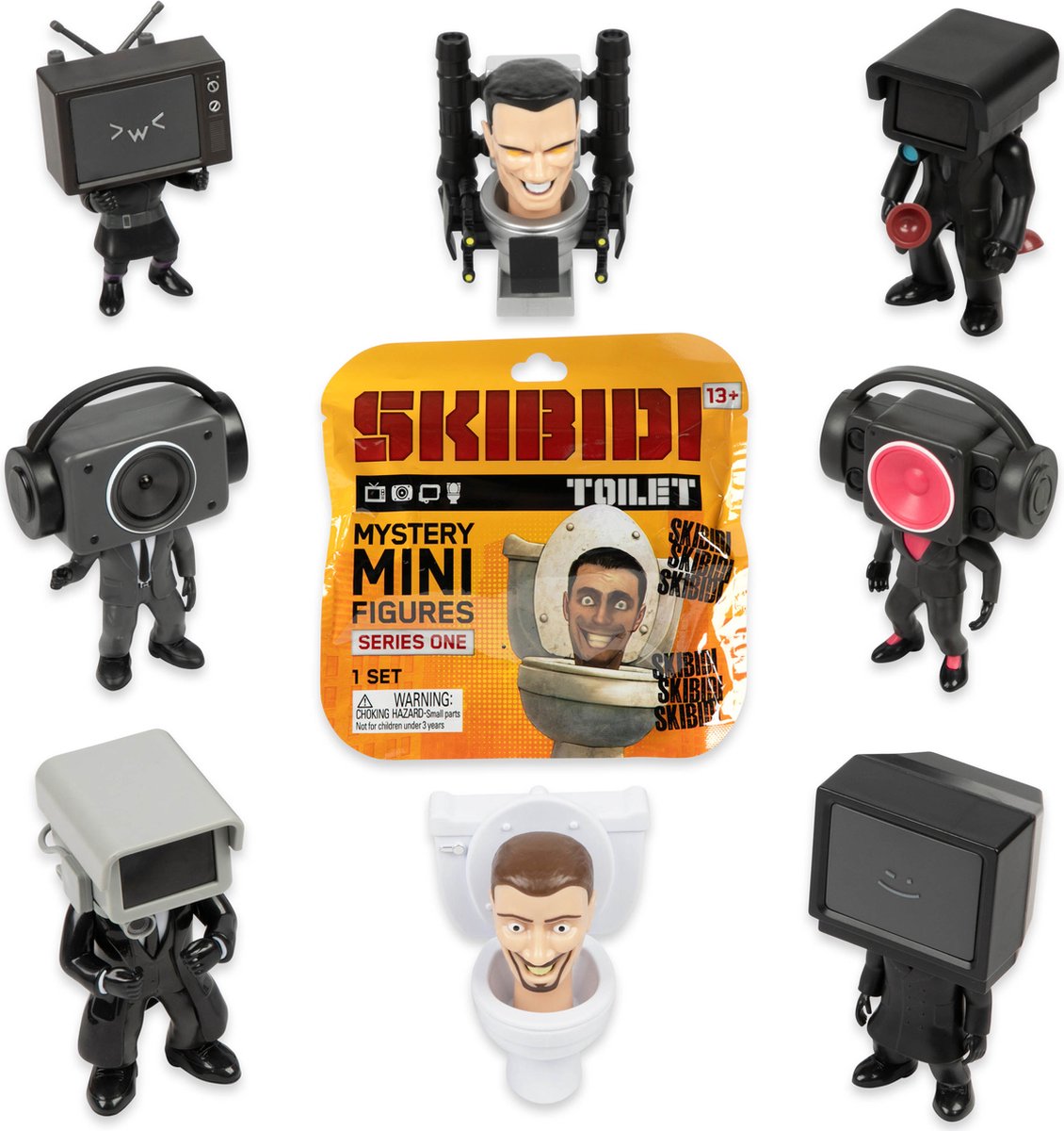 Ski bidi toilet | minifigurer 6,25 cm
