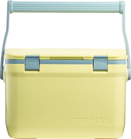 Stanley adventure udendørskøler 15.1l - iskold i 36 timer - dobbeltvægget isoleret køleboks - BPA fri - låg fungerer også som sæde - campingkøleboks - vandtæt - grøn
