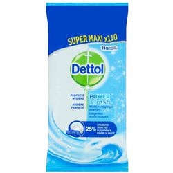 Multi-rengøringsservietter dettol power fresh