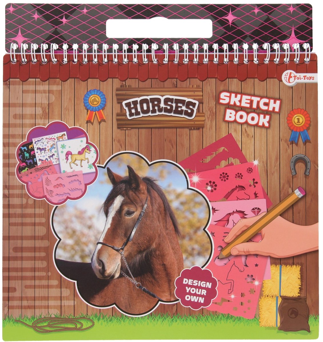 Toi-legetøj design din egen pony-skitsebog
