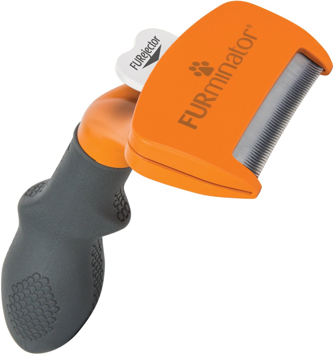Furminator hund kort hår - hund frakke kam - orange medium