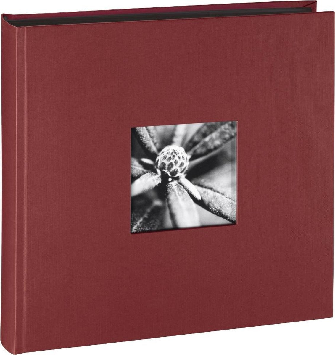 Hama album xl kunst, 30x30 cm, 100 sorte sider, bordeaux