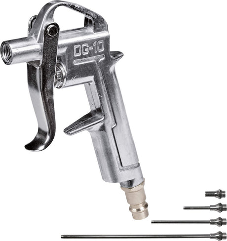 Einhell blæsepistolsæt - 5-delt - inkl. 4 dyser: 20, 50, 95 og 220 mm
