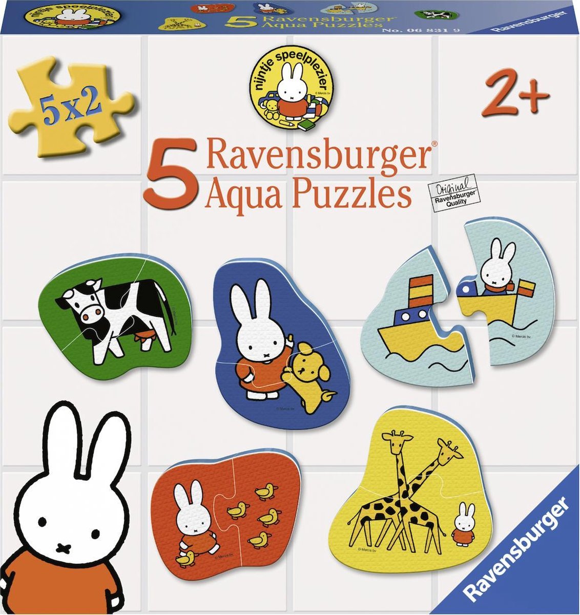 Ravensburger Miffy aqua puslespil