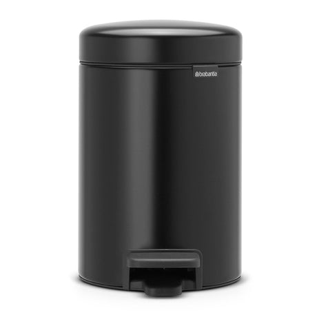 Brabantia newicon affaldsspand - 3 liter - badeværelse - mat sort