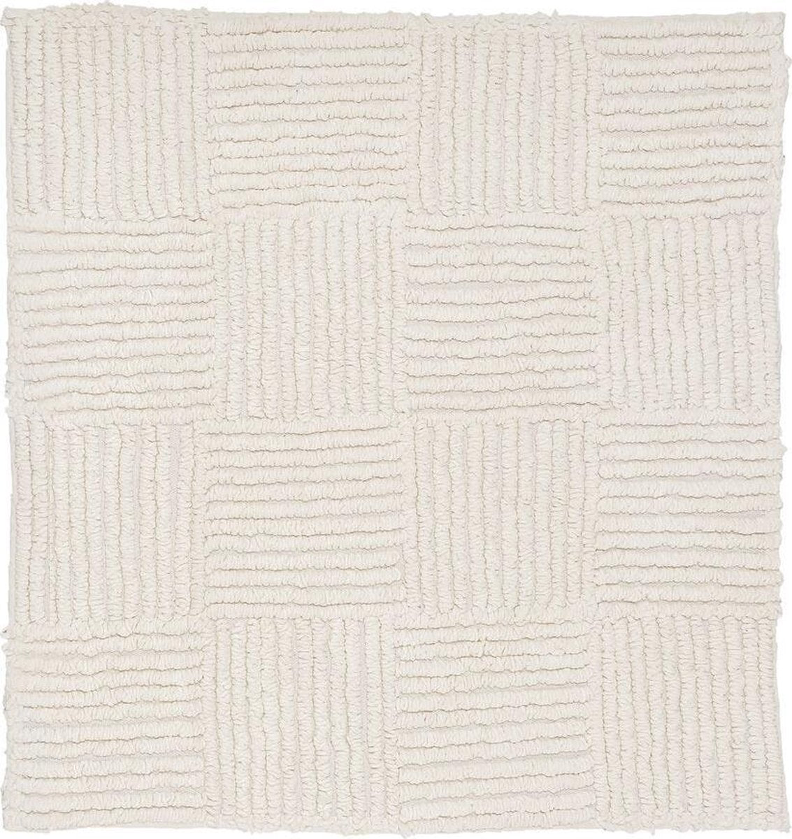 Sealskin - reverse badmat 60x60 cm - katoen - beige