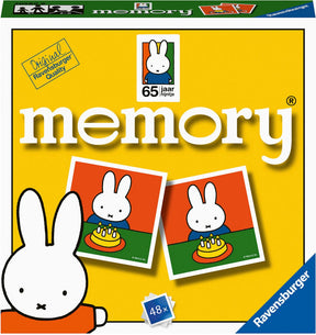Memory ravensburger mini ® - Miffy - kortspil - for unge og gamle