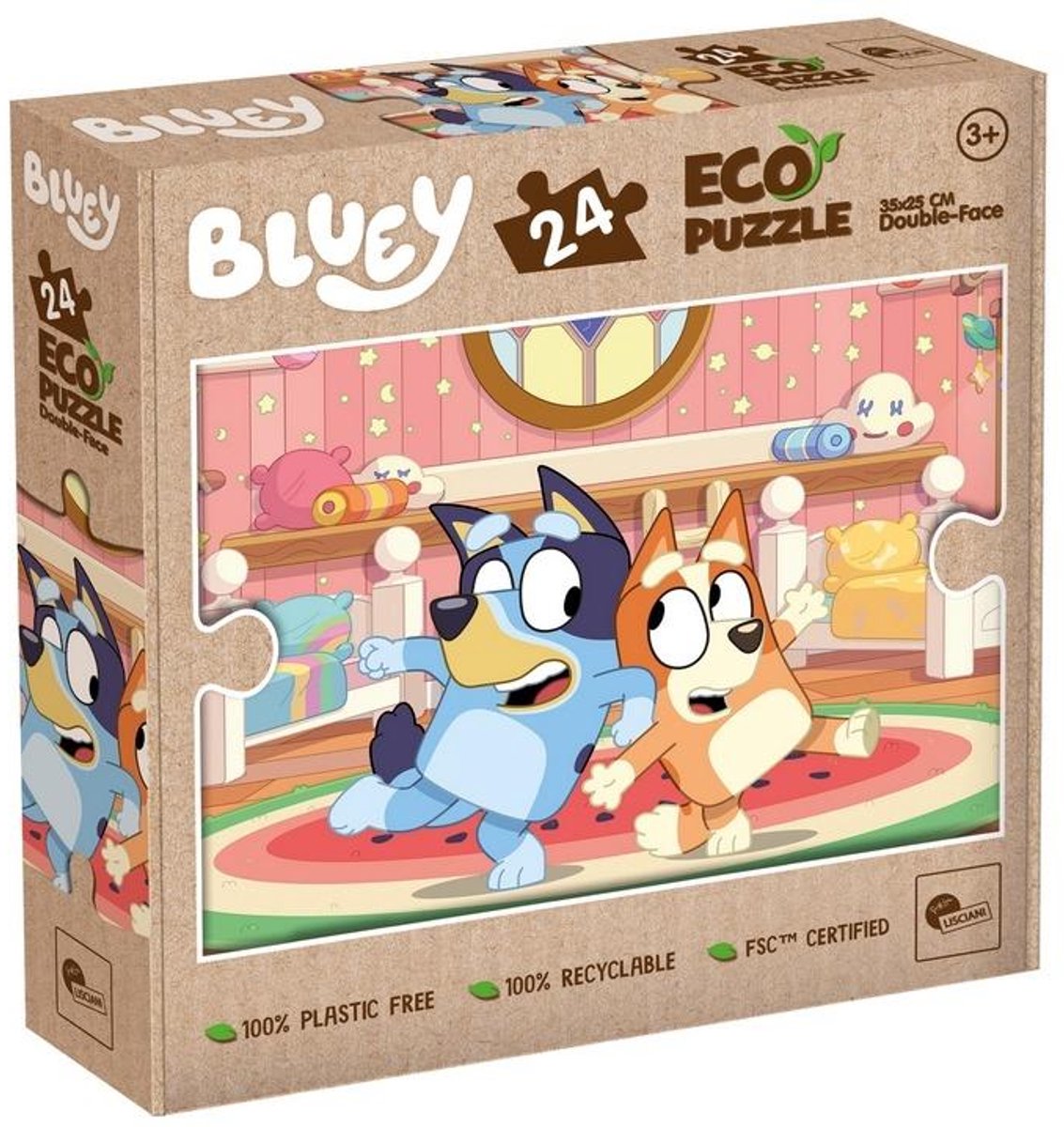 Lisciani bluey øko puslespil mini df 24