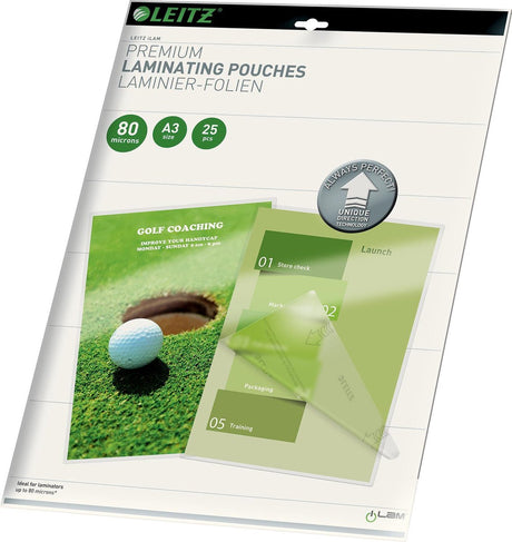 Leitz udt lamineringsposer ilam gennemsigtige