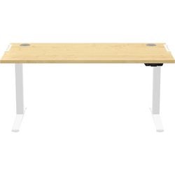 Levado siddestående skrivebord ahorn 1800x800