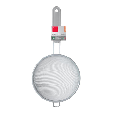 Metaltex London Line sigte non-stick metal PFAS fri ã˜18cm grå