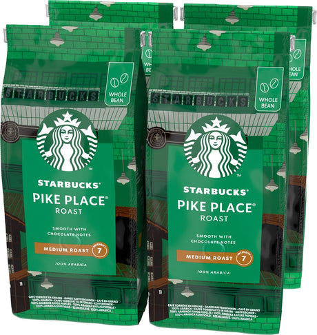 Starbucks geddested ristede kaffebønner - 4 poser x 450g