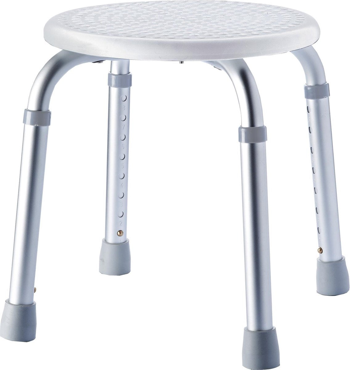 Ridder - badeværelse skammel - rund - 110 - kg - hvid - a00603101