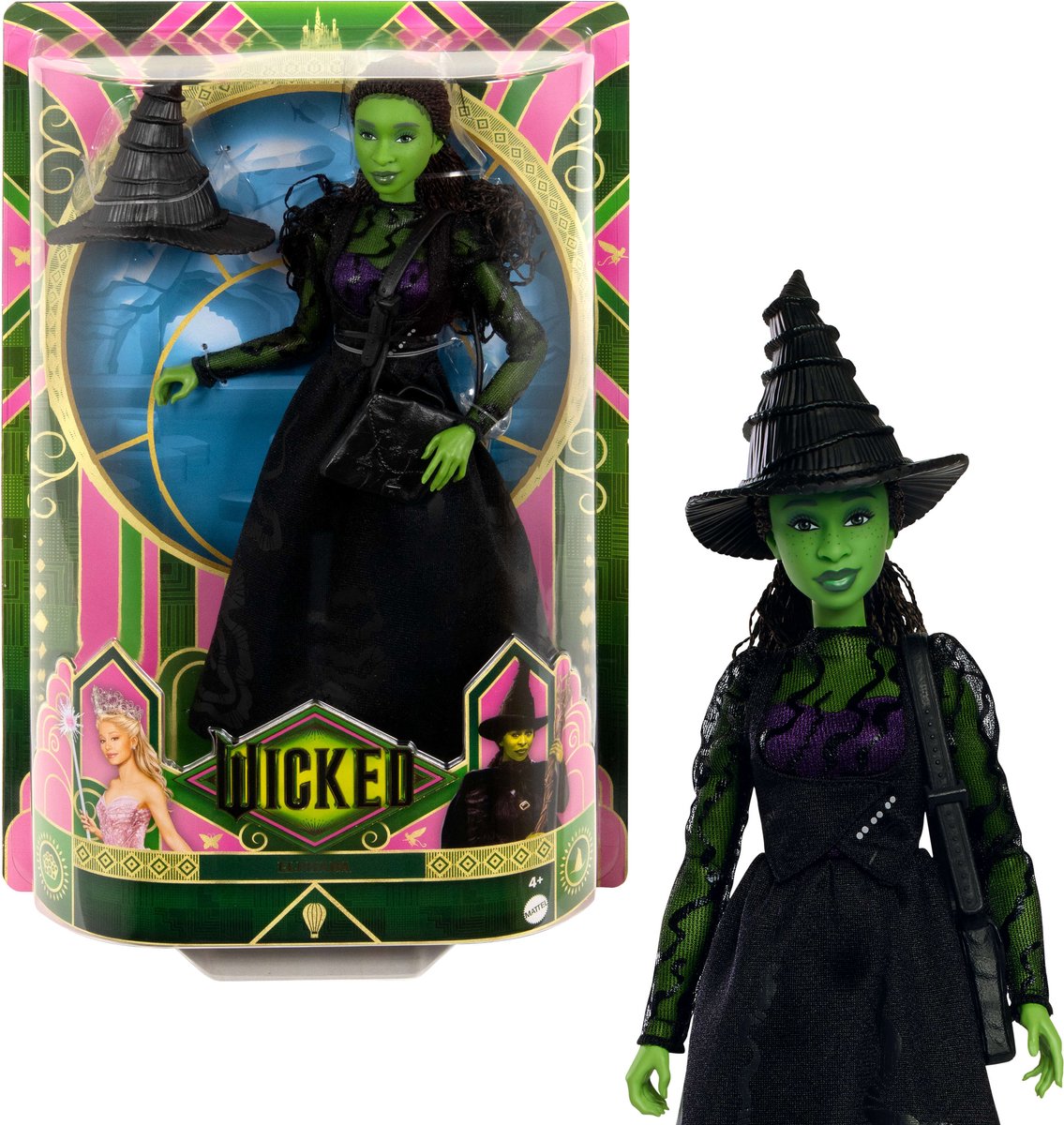Wicked elphaba - med hestehale - modedukke
