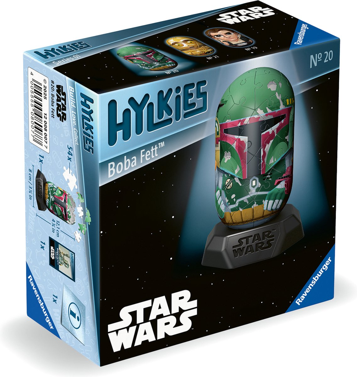 Ravensburger - hylkies - star wars - boba fett - kapselfigur