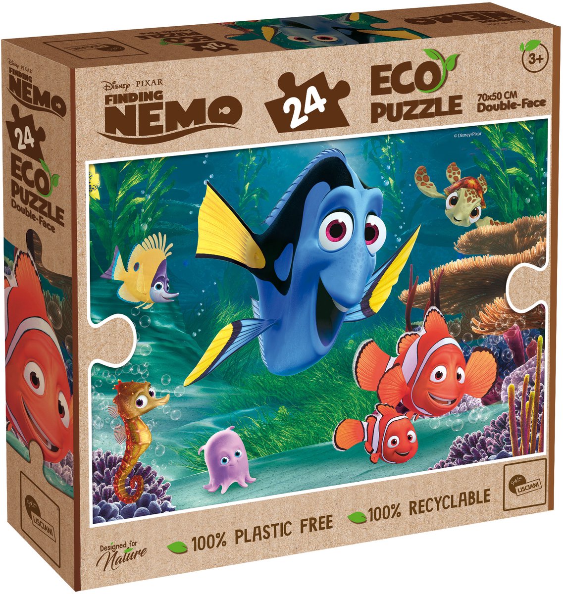 Lisciani disney eco puslespil df nemo 24