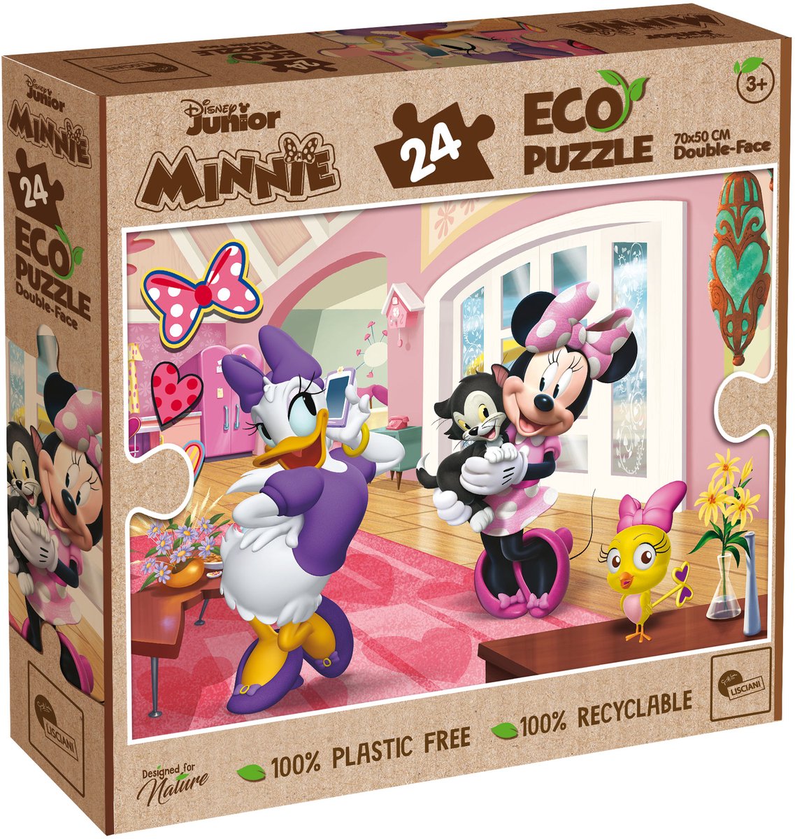 Lisciani disney eco puslespil df minnie 24