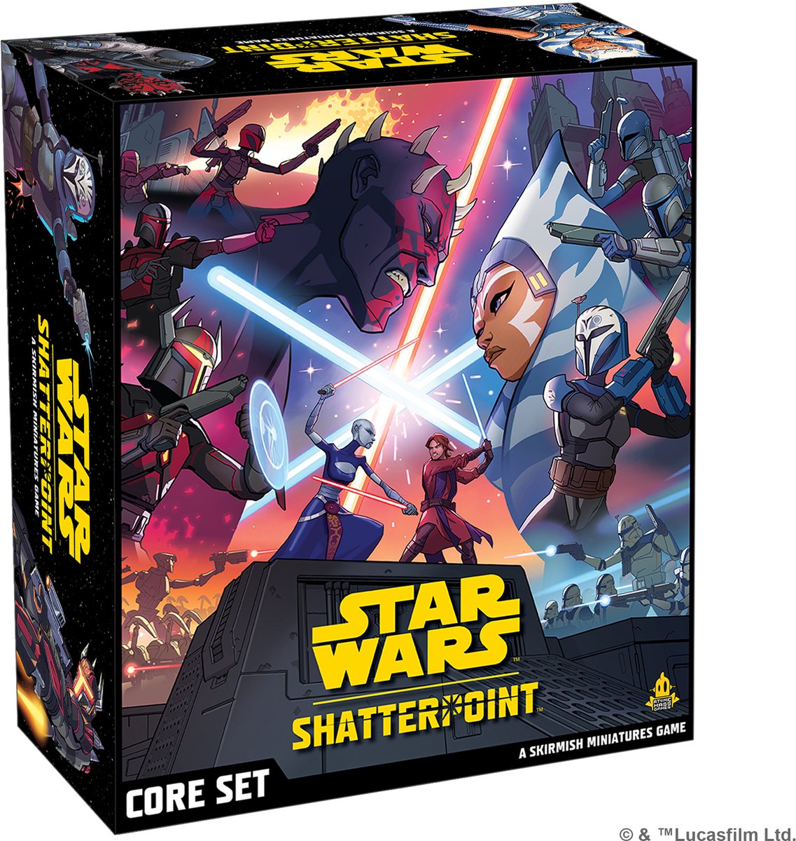 Atomic masse spil star wars shatterpoint kerne sæt - en