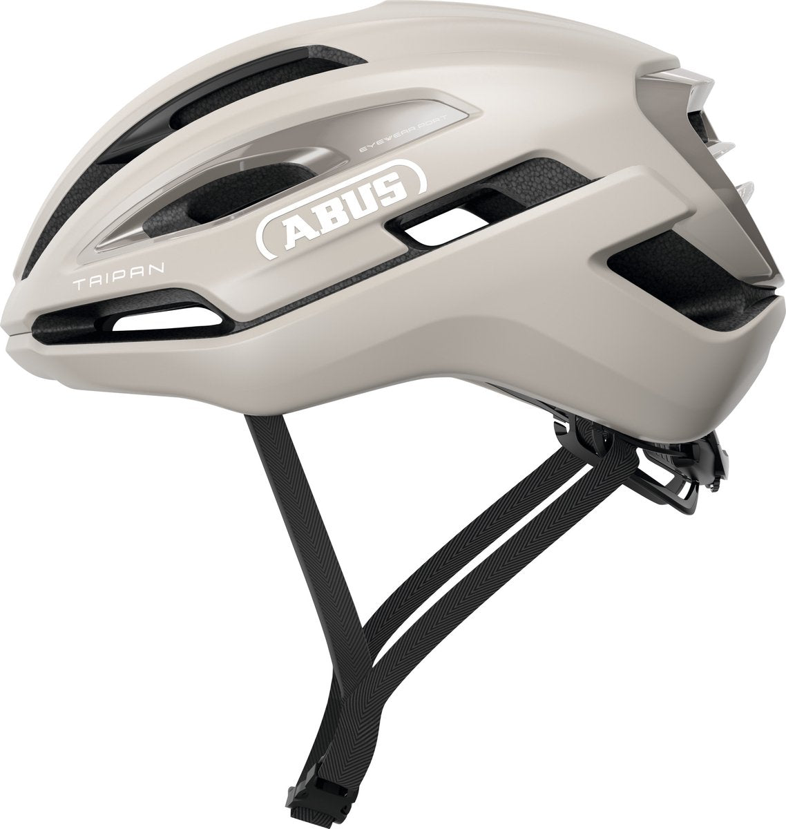 Abus cykelhjelm taipan sand beige s - 51-55 cm - beige - velegnet til brug på gruscykler - 255 g