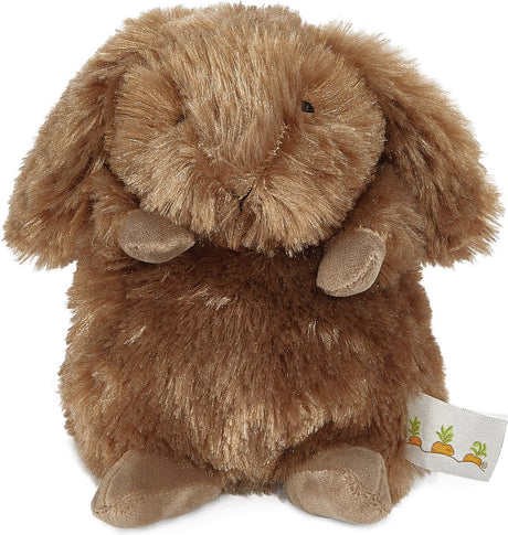 Bunnies by the bay wee krammekanin - tøjdyr - broderede detaljer - 18 cm - brun