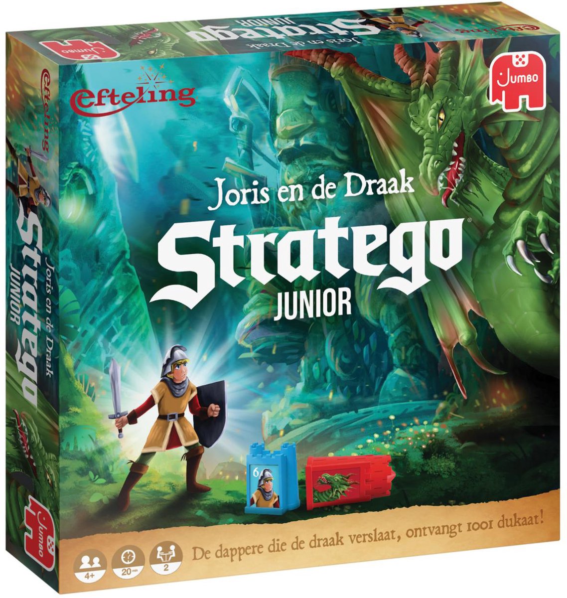 Stratego jumbo junior joris og dragen brætspil