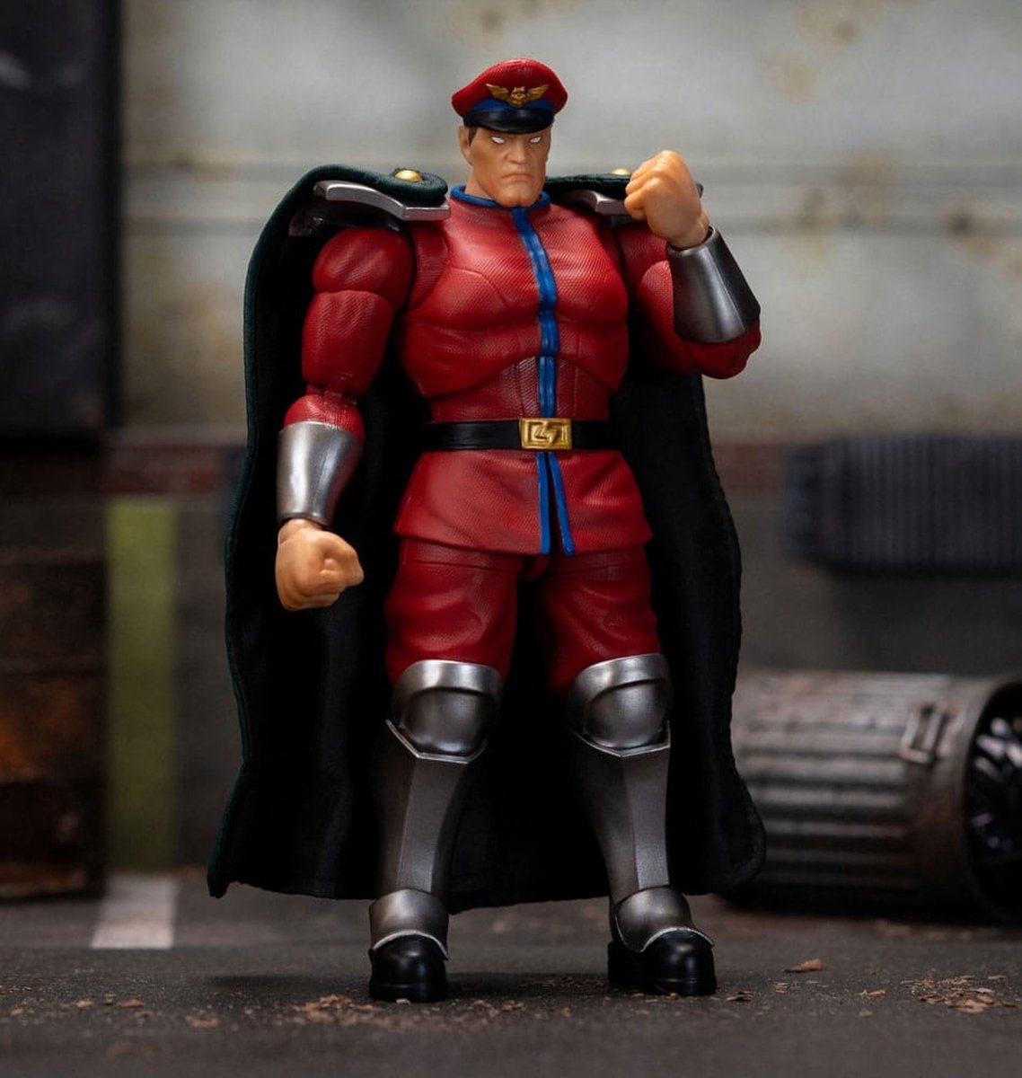 Jada legetøj - ultra street fighter ii - de sidste udfordrere - actionfigur 1 12 bison 15 cm