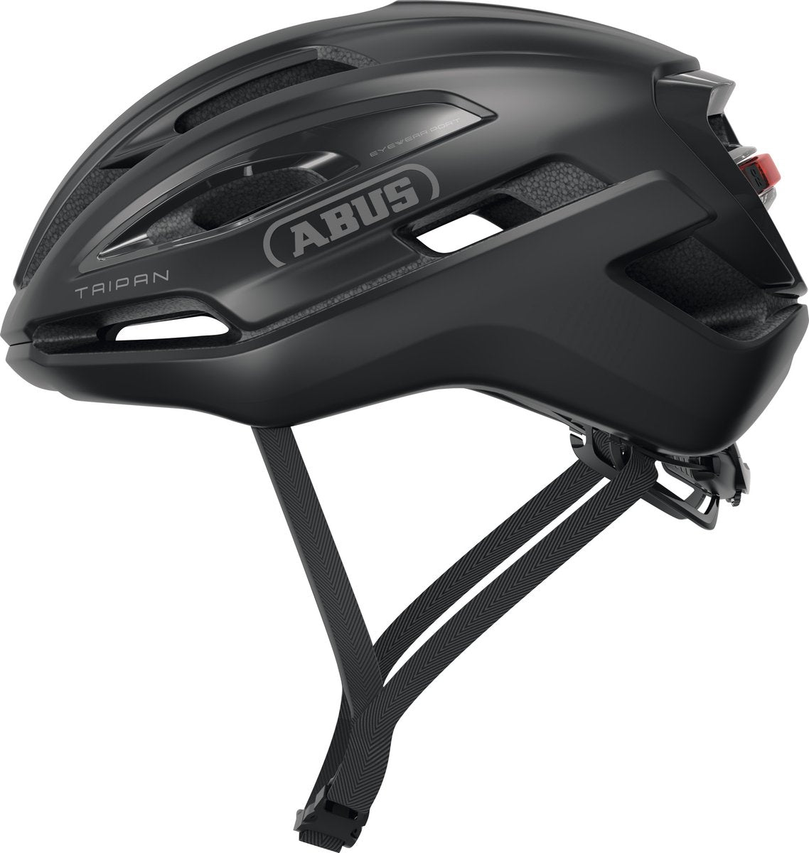 Abus hjelm taipan led velvet sort l 57-61cm