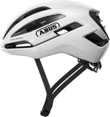 Abus cykelhjelm taipan skinnende hvid m - 54-58 cm - hvid - velegnet til brug på gruscykler - 275 g