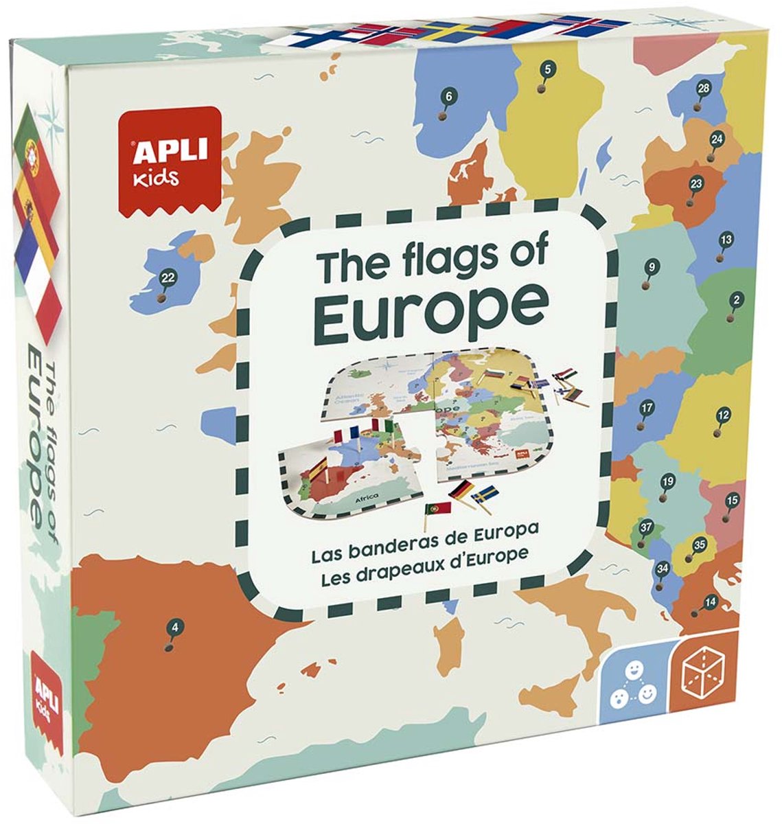 Apli børn puslespil europa flag