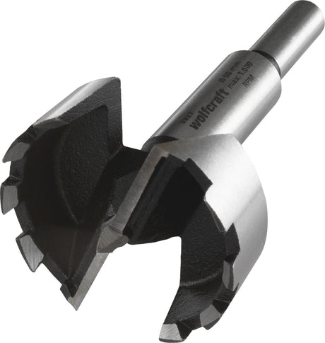 Wolfcraft - forstner boremaskine 50 mm - cylinderhoved boremaskine - træ cylinder boremaskine - 3327000
