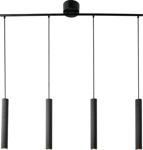 Nordlux vico-hængende lampe-4-skinne-gu10-sort