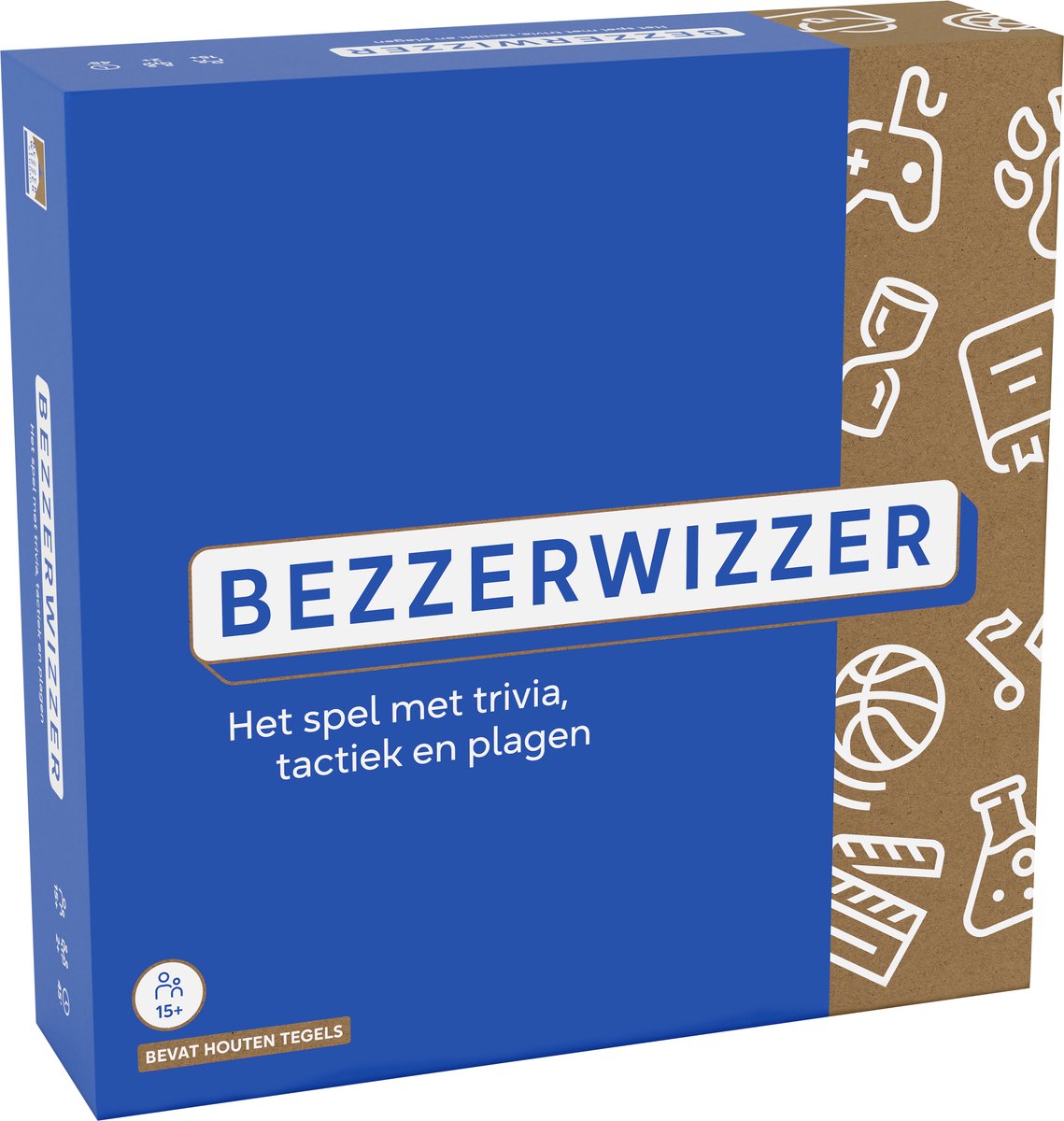 Asmodee quizspil bezzerwizzer brætspil med 2940 spørgsmål.