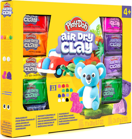 Play-doh play doh - lufttørrende ler -13 stk