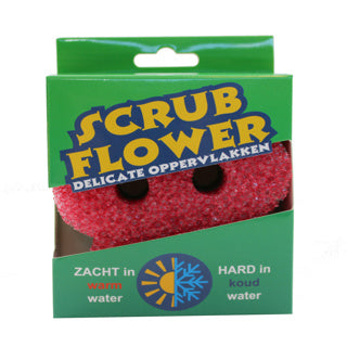 Ingen mærke svamp scrub blomst sarte overflader