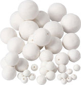 Creativ virksomhed https: www.cchobby.nl balls-d-12-15-20-30-40-50-mm-white-42-piece-1-box