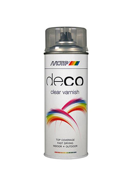 Motip 1051859 - sp. klar lak alkyd hg spraydåse 400 ml | 1 stk