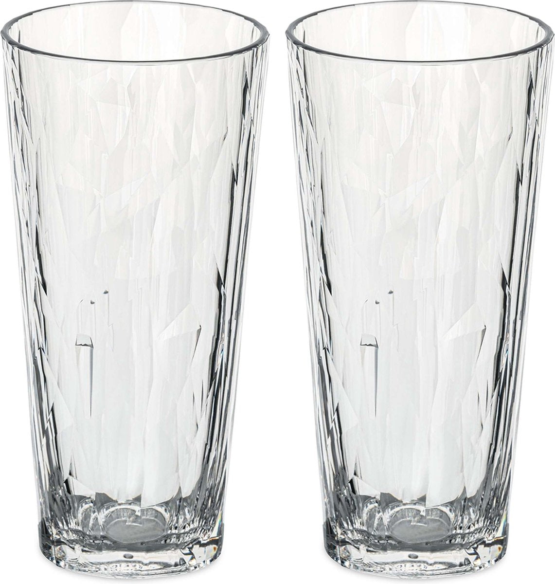 Koziol - super glasklub nr. 19 glas 250 ml sæt med 2 stykker - termoplast - gennemsigtig -