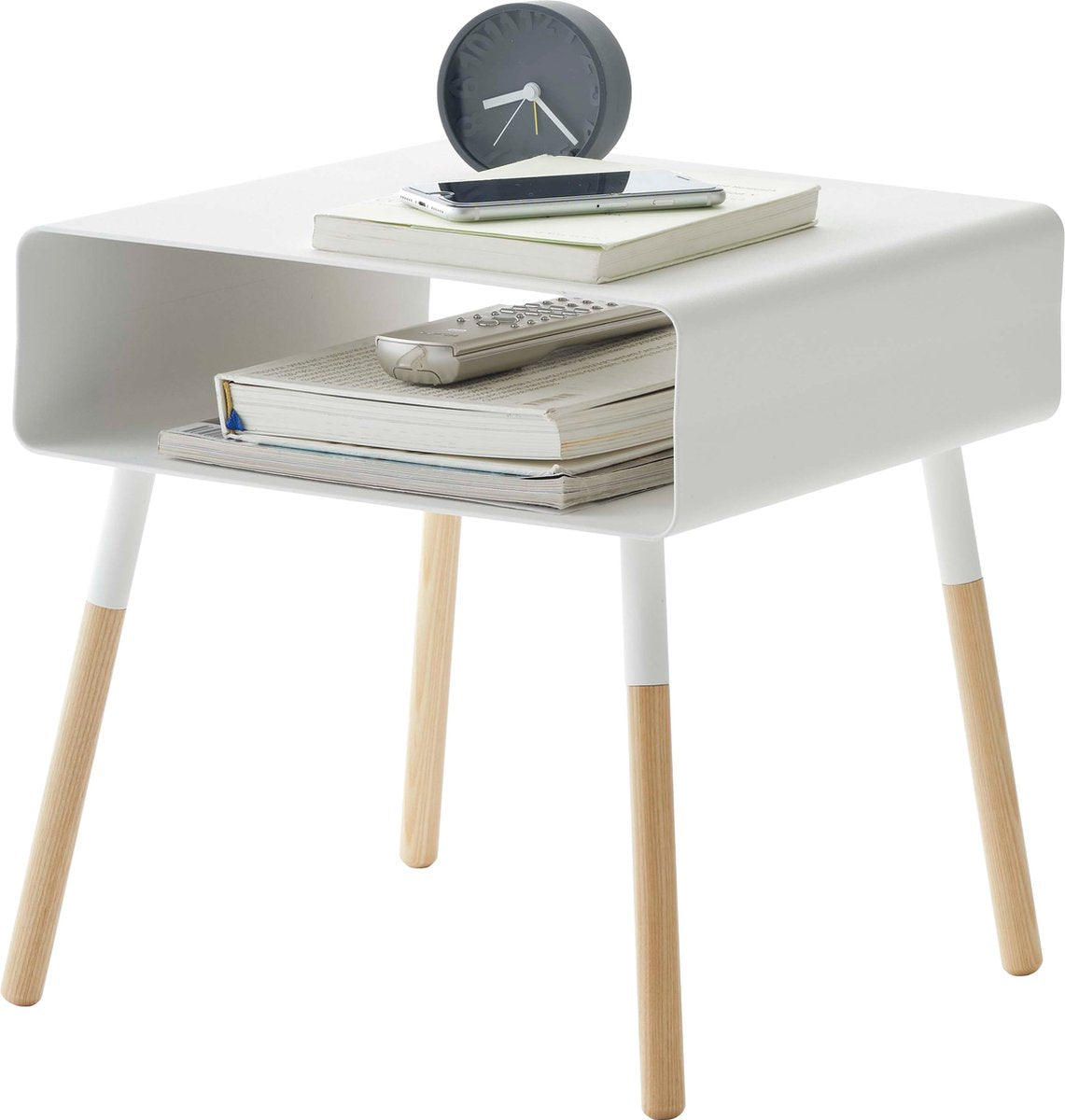 Yamazaki sidebord lavt - almindeligt - hvidt