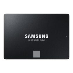 Samsung mz-77e1t0b 870 evo ssd, 1 tb, 2.5, sata3, 6 gbps, 3d v-nand, 560 550 mb s, 512 mb ddr4