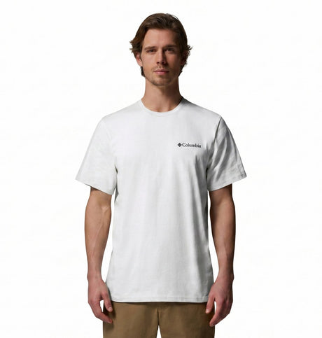 Columbia csc™ udendørs grafisk t-shirt til mænd til mænd - hvid, scoped view